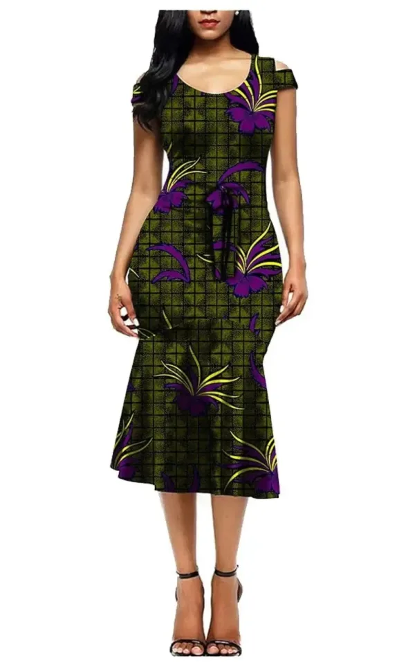 Robe Africaine Chic pour Femme