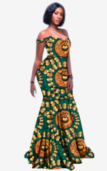 Robe Africaine Longue Moderne Femme