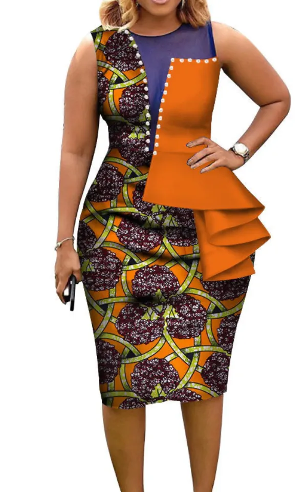 Robe Africaine Motif Pratique