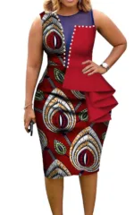 Robe Africaine Motif Élégant