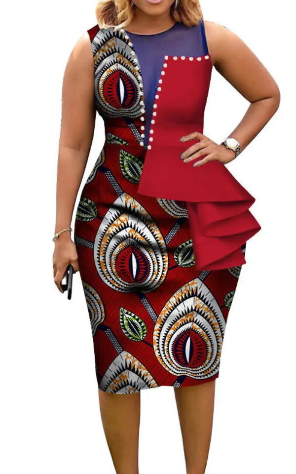 Robe Africaine Motif Élégant