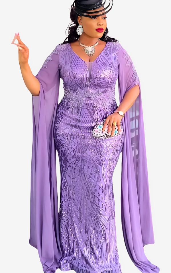 robe-africaine-moulante-sexy-a-paillettes-1 Robe africaine moulante sexy avec paillettes