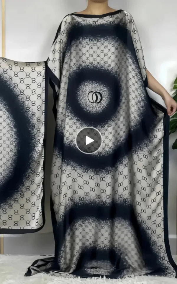 Robe colorée pour femme, motif africain unique