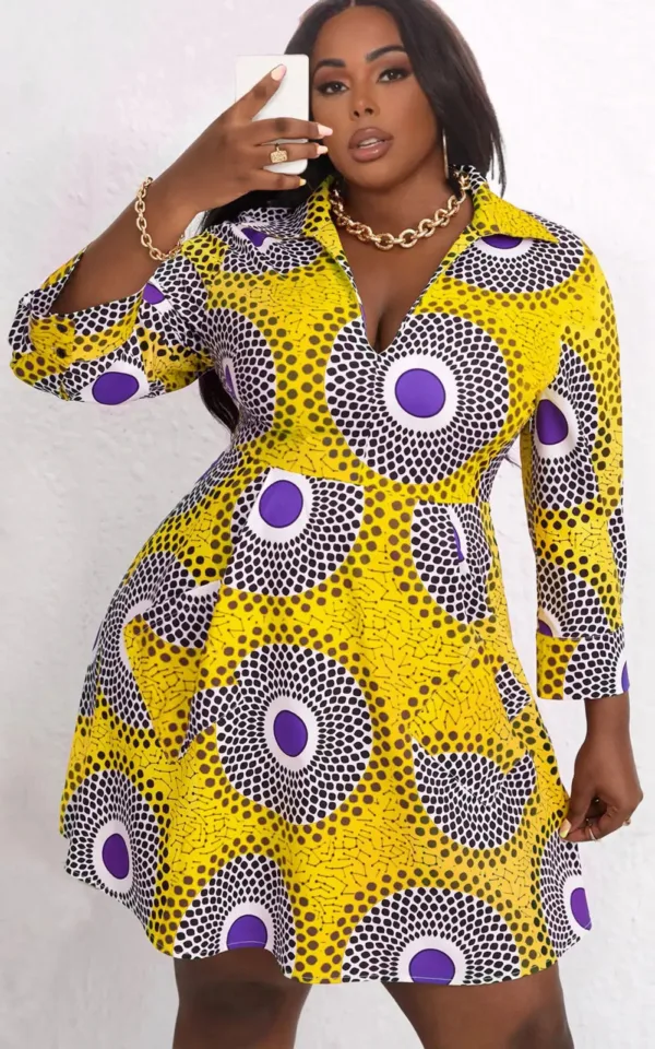 Robe africaine confortable pour toutes les occasions