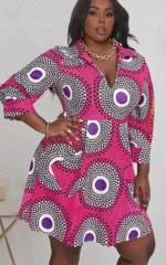 Style africain moderne pour femmes aux courbes voluptueuses