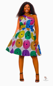 Robe Africaine Sénégalaise femme en tissu traditionnel