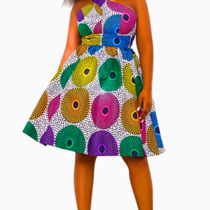 Robe Africaine Sénégalaise femme en tissu traditionnel