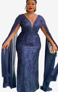 Robe femme en style africain, parfaite pour l'été et les soirées