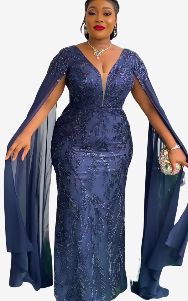 Robe femme en style africain, parfaite pour l'été et les soirées