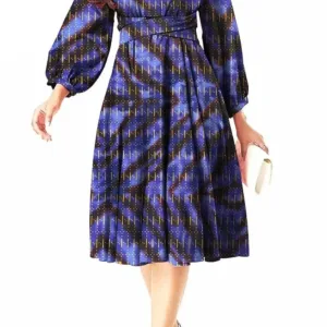Robe femme au style africain élégant et minimaliste