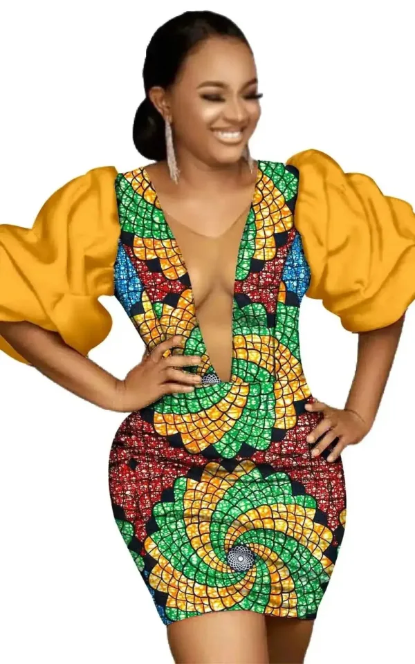 Robe Africaine Wax, confort et mode