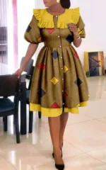 Robe Afrique, style ethnique pour femme