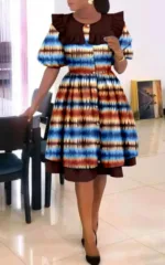 Robe africaine de mode, design unique