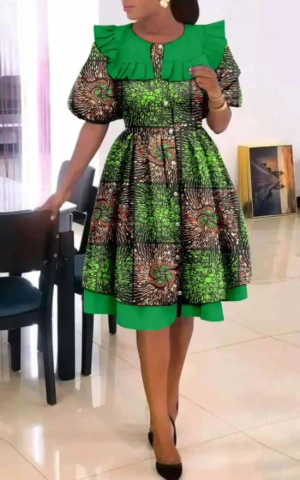 Robe Afrique, coupe moderne et confortable