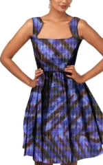 Robe féminine inspirée des cultures africaines