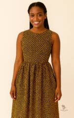 Robe Africaine avec imprimé Ankara, style unique et moderne