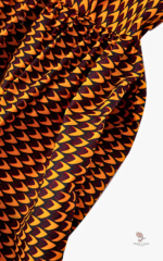 Vêtement traditionnel africain, robe Ankara chic et tendance