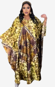 Vêtement africain traditionnel en tissu coloré