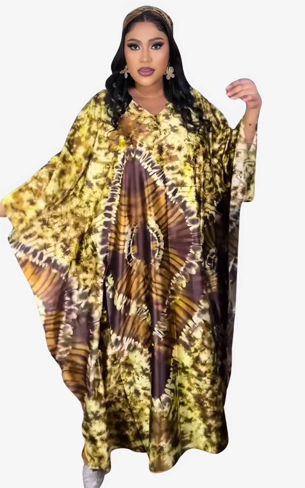 Vêtement africain traditionnel en tissu coloré