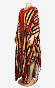 Robe traditionnelle africaine rouge