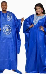 Robe Boubou Femme d'Inspiration Africaine