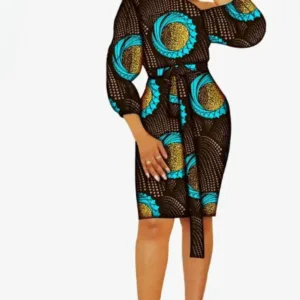 Robe Africaine Brodée pour femme