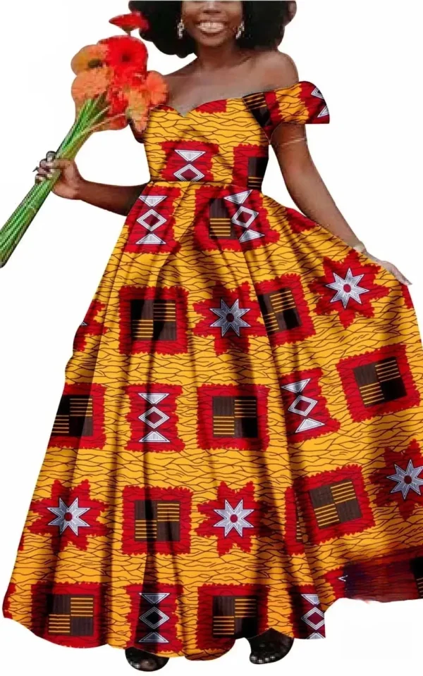 Robe Africaine respirante parfaite pour l