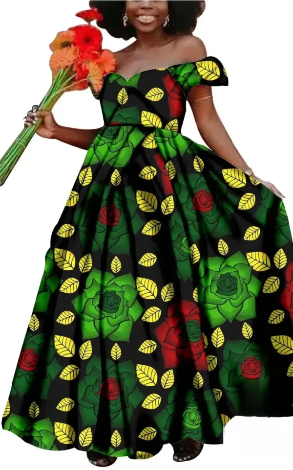 Robe Chic Africaine élégante pour femmes - vue 4