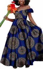 Robe Femme Chic aux couleurs africaines