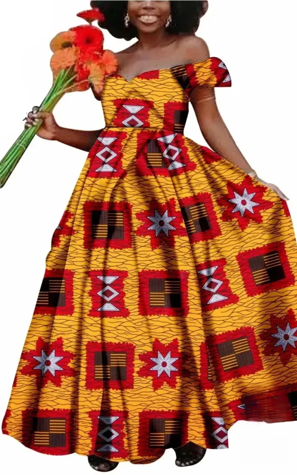 Robe longue Africaine pour occasions spéciales