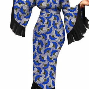 Robe africaine femme élégante et colorée