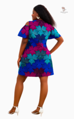 Robe africaine colorée, style moderne et intemporel
