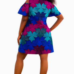 Robe africaine colorée, style moderne et intemporel