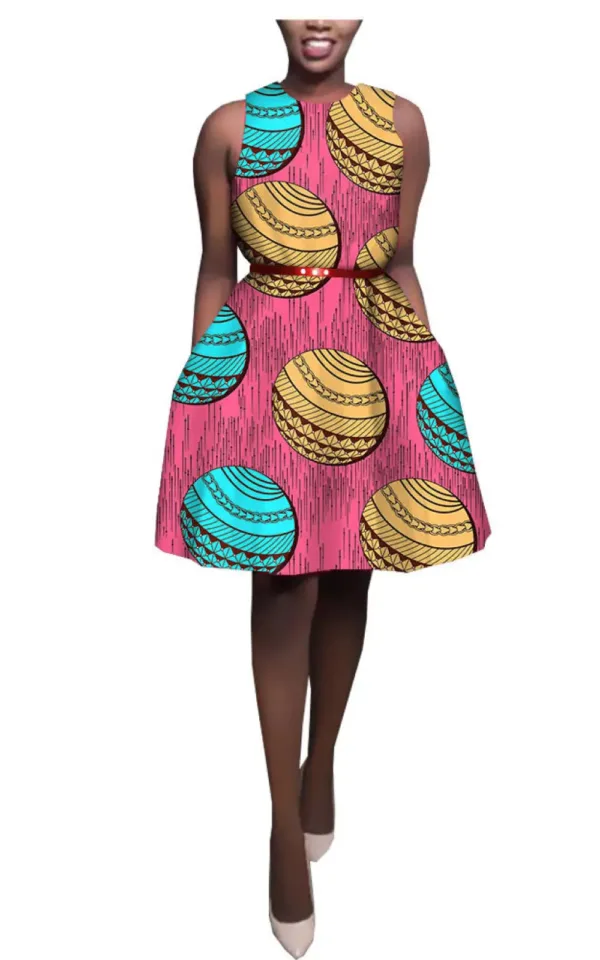 Robe courte à motifs, parfait pour l'été