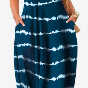 Robe d'été africaine colorée pour femme