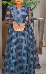 Robe de soirée chic pour femmes en grande taille
