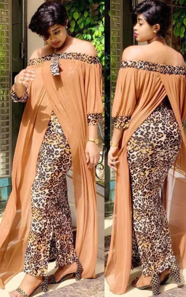 Robe de soirée contemporaine africaine
