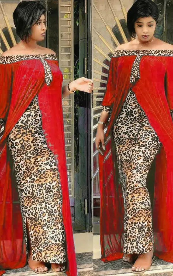 Robe chic femme motif animalier