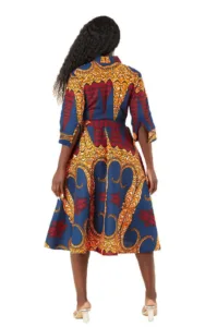 Design tendance robe imprimée pour événements spéciaux