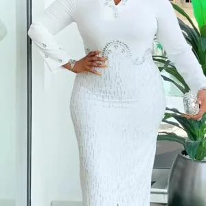 Robe traditionnelle africaine de soirée pour mariages