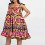 Robe Détente Imprimée Africaine pour femme