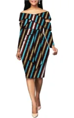 Robe d'inspiration africaine pour toutes occasions