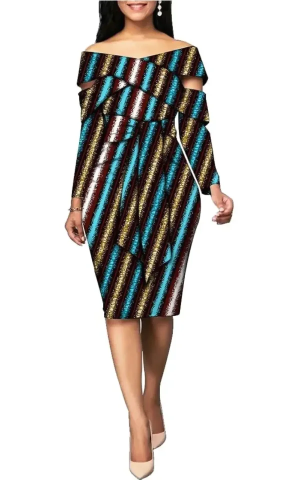 Robe d'inspiration africaine pour toutes occasions
