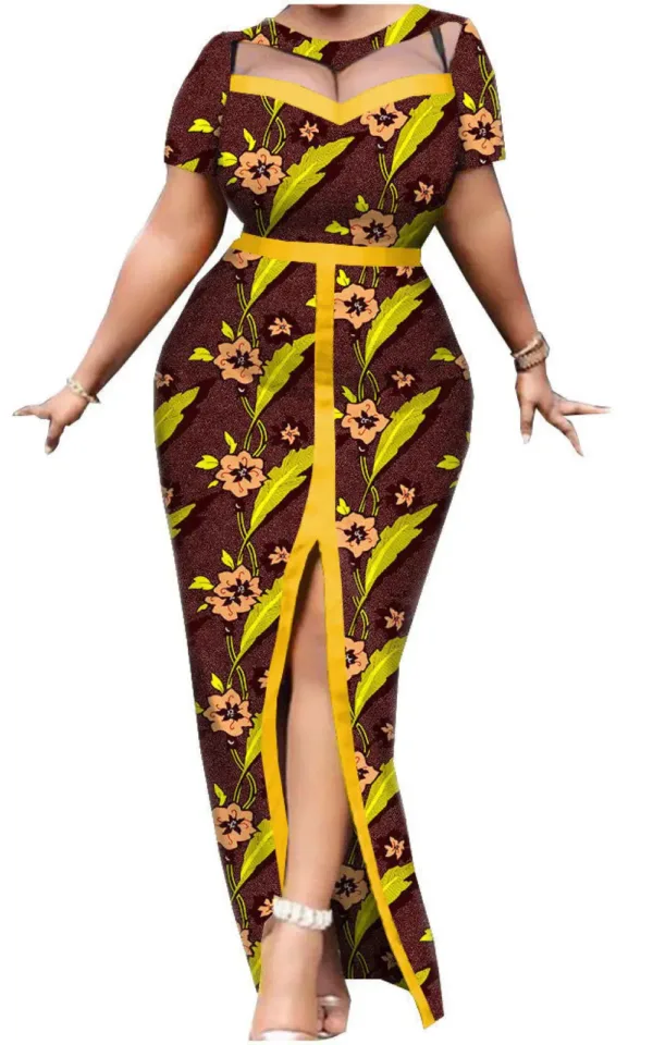 Robe Africaine Colorée et Tendance