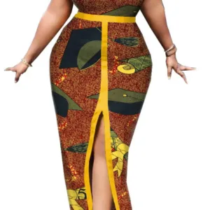 Robe Femme Africaine Élégante