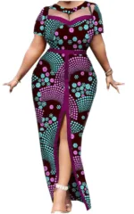 Robe Sexy au Design African
