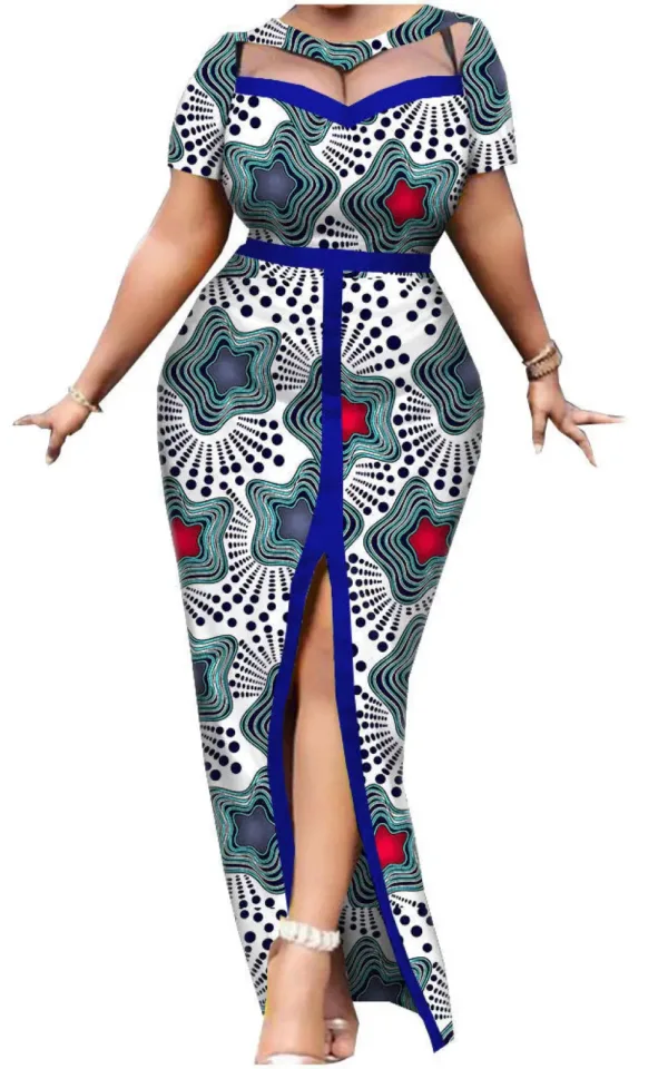 Veste et Robe Africaine Femme