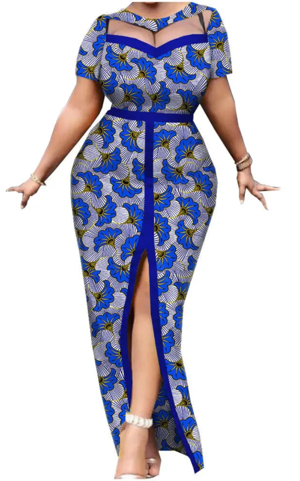 Robe Femme en Imprimé Africain