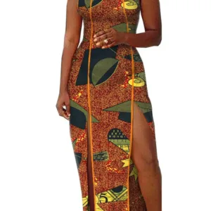 Robe Africaine Tribale Femme, design unique et coloré