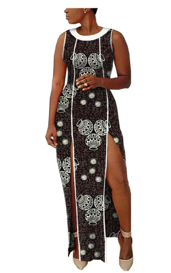 Robe Femme Africaine, tissu léger et coupe flatteuse